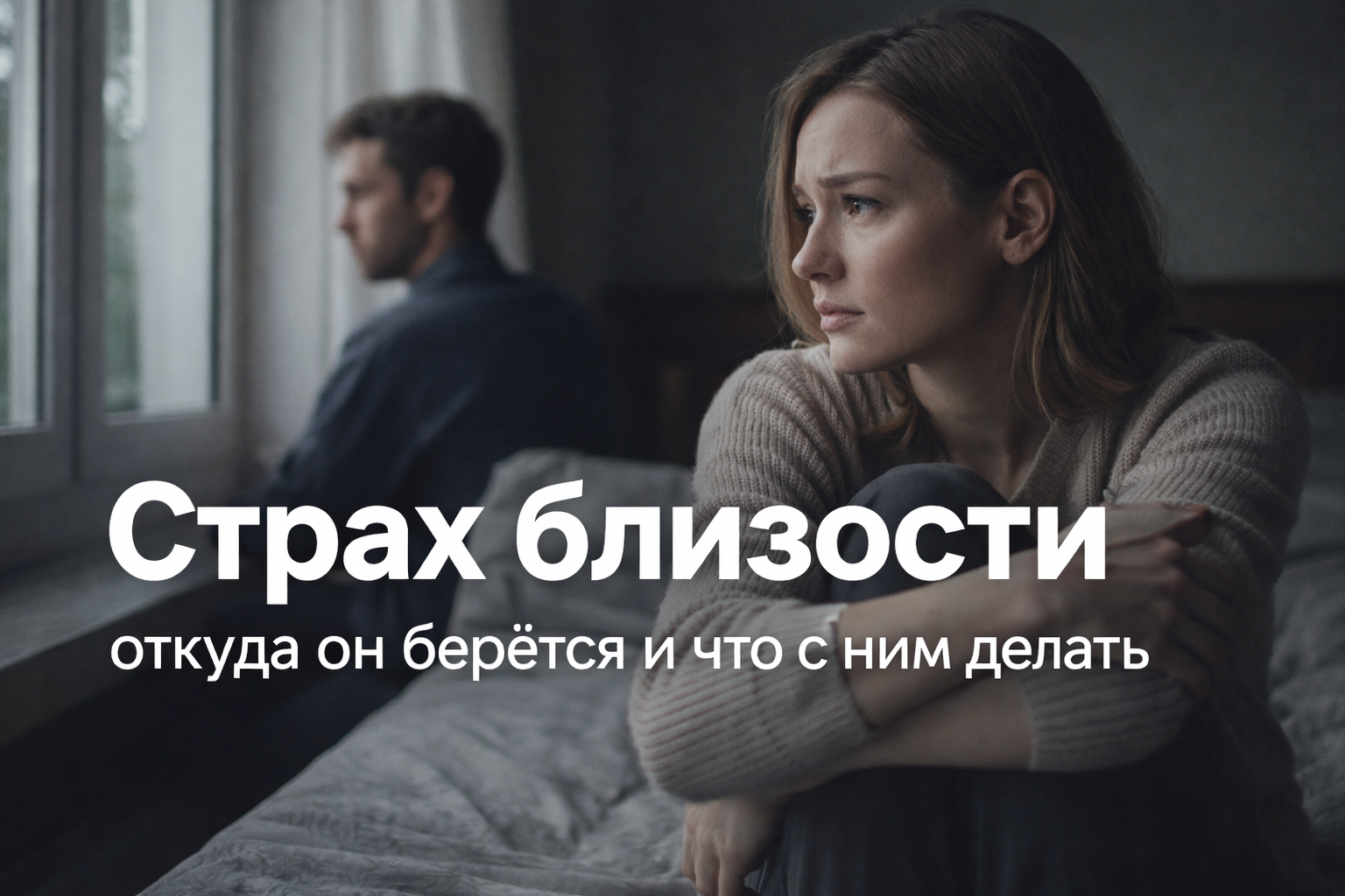 Страх близости: откуда он берётся и что с ним делать